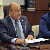 El consejero de Agricultura, Ganadería y Medio Natural de Extremadura, Juan José García García. / LP