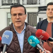 Miguel Ángel Gallardo en Almendralejo. / LP