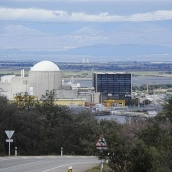 Vista general de la central nuclear de Almaraz. / LP Vista general de la central nuclear de Almaraz. / LP