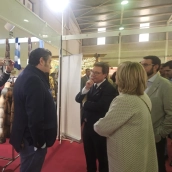 Guillermo Santamaría, consejero de Economía, visitó las instalaciones. / LP Guillermo Santamaría, consejero de Economía, visitó las instalaciones. / LP