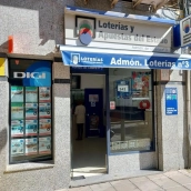 Administración donde se validó el boleto en Villanueva de la Serena. / LP