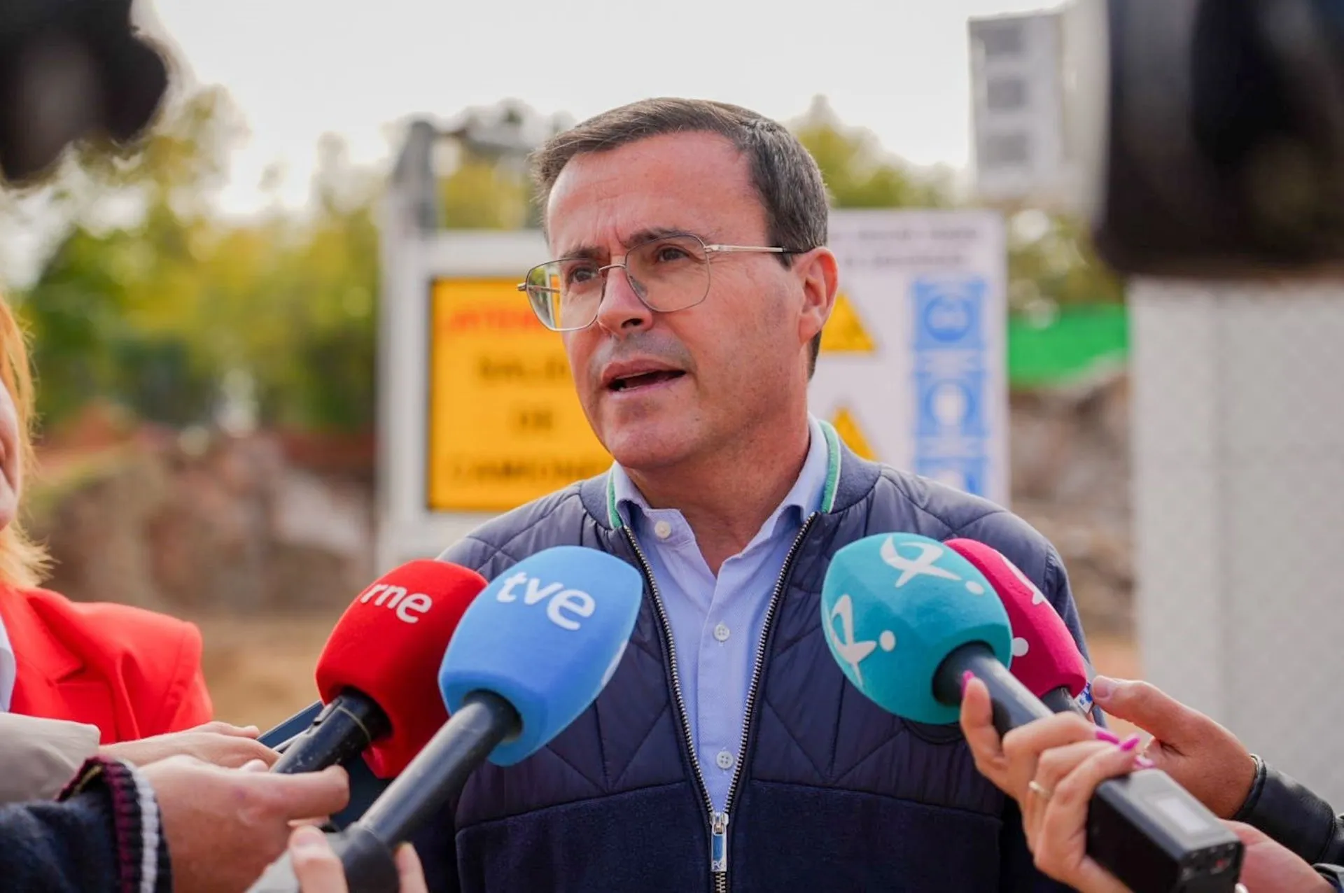 Miguel Ángel Gallardo, candidato del PSOE a la Presidencia de la Junta de Extremadura. / EP
