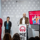 Presentación del proyecto 'Mérida Plural: Hilando Culturas, Tejiendo Convivencia' este lunes en Mérida. / LP Presentación del proyecto 'Mérida Plural: Hilando Culturas, Tejiendo Convivencia' este lunes en Mérida. / LP