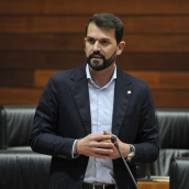 Álvaro Sánchez Cotrina, secretario general del PSOE de Extremadura. / LP Álvaro Sánchez Cotrina, secretario general del PSOE de Extremadura. / LP