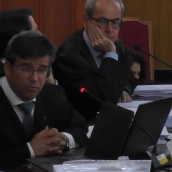El letrado Rafael Arenas, representante legal de los tres, ha lamentado que sus clientes hayan sido "involucrados en una cadena de supuestos hechos delictivos". / EP El letrado Rafael Arenas, representante legal de los tres, ha lamentado que sus clientes hayan sido "involucrados en una cadena de supuestos hechos delictivos". / EP