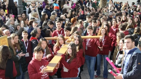  Jornada Diocesana de la Juventud de otra edición anterior. / LP