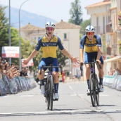 Óscar Fuentes conquista la Vuelta a Extremadura 2026 tras una exhibición táctica del Cortizo. / LP Óscar Fuentes conquista la Vuelta a Extremadura 2026 tras una exhibición táctica del Cortizo. / LP