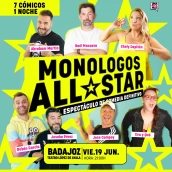 El cartel de 'Monólogos All Star' es, sin duda, uno de sus mayores atractivos. / LP El cartel de 'Monólogos All Star' es, sin duda, uno de sus mayores atractivos. / LP
