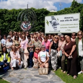 El colectivo 'Mujeres por Almaraz', que nació en el seno de la plataforma 'Sí a Almaraz, Sí al futuro', agrupa a seis asociaciones femeninas de la zona. / LP El colectivo 'Mujeres por Almaraz', que nació en el seno de la plataforma 'Sí a Almaraz, Sí al futuro', agrupa a seis asociaciones femeninas de la zona. / LP
