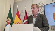 El alcalde de Badajoz, Ignacio Gragera, este martes. / LP