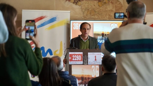 Juan Parejo, concejal de deportes, este martes en Badajoz. / LP