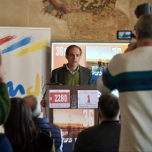 Juan Parejo, concejal de deportes, este martes en Badajoz. / LP Juan Parejo, concejal de deportes, este martes en Badajoz. / LP