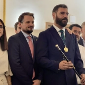 Pleno de toma de posesión de David Dóniga este miércoles en Plasencia. / LP 