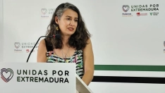 La portavoz de Unidas por Extremadura, Irene de Miguel. / LP