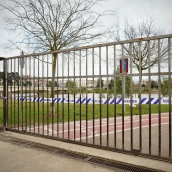 Cierre de parques y jardines por el temporal. / LP