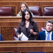 La portavoz de Vox en el Congreso, Pepa Rodríguez de Millán. / LP