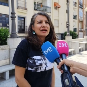 La portavoz de Unidas por Extremadura, Irene de Miguel. / LP La portavoz de Unidas por Extremadura, Irene de Miguel. / LP