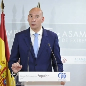 El portavoz del Grupo Parlamentario Popular en la Asamblea de Extremadura, José Ángel Sánchez Juliá. / LP El portavoz del Grupo Parlamentario Popular en la Asamblea de Extremadura, José Ángel Sánchez Juliá. / LP