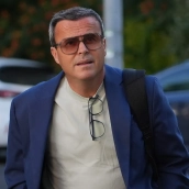 El expresidente de la Diputación, Miguel Ángel Gallardo, en su acceso a la Audiencia de Badajoz. / E. Press El expresidente de la Diputación, Miguel Ángel Gallardo, en su acceso a la Audiencia de Badajoz. / E. Press