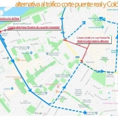 Esquema del medio maratón del domingo en Badajoz. / LP
