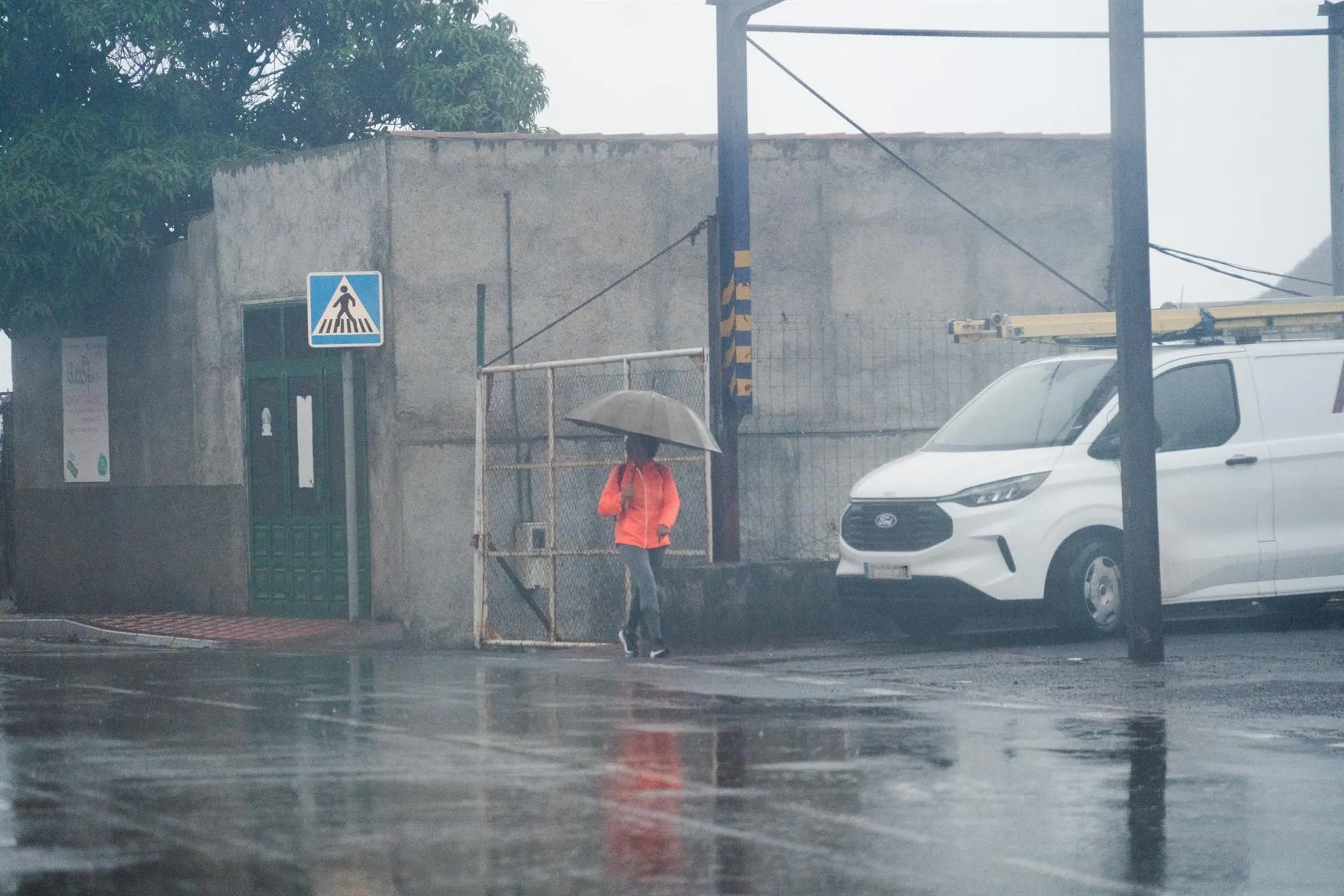 Lluvias intensas para hoy viernes en  el norte de Cáceres. / EP