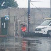 Lluvias intensas para hoy viernes en  el norte de Cáceres. / EP