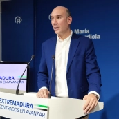 José Ángel Sánchez Juliá, portavoz del PP extremeño,. / LP