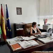 La consejera de Industria, Energía, Ciencia y Territorio de la Junta de Extremadura, Mercedes Morán. / LP La consejera de Industria, Energía, Ciencia y Territorio de la Junta de Extremadura, Mercedes Morán. / LP