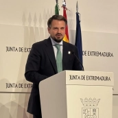 El consejero de Presidencia, Interior y Diálogo Social, Abel Bautista. / LP