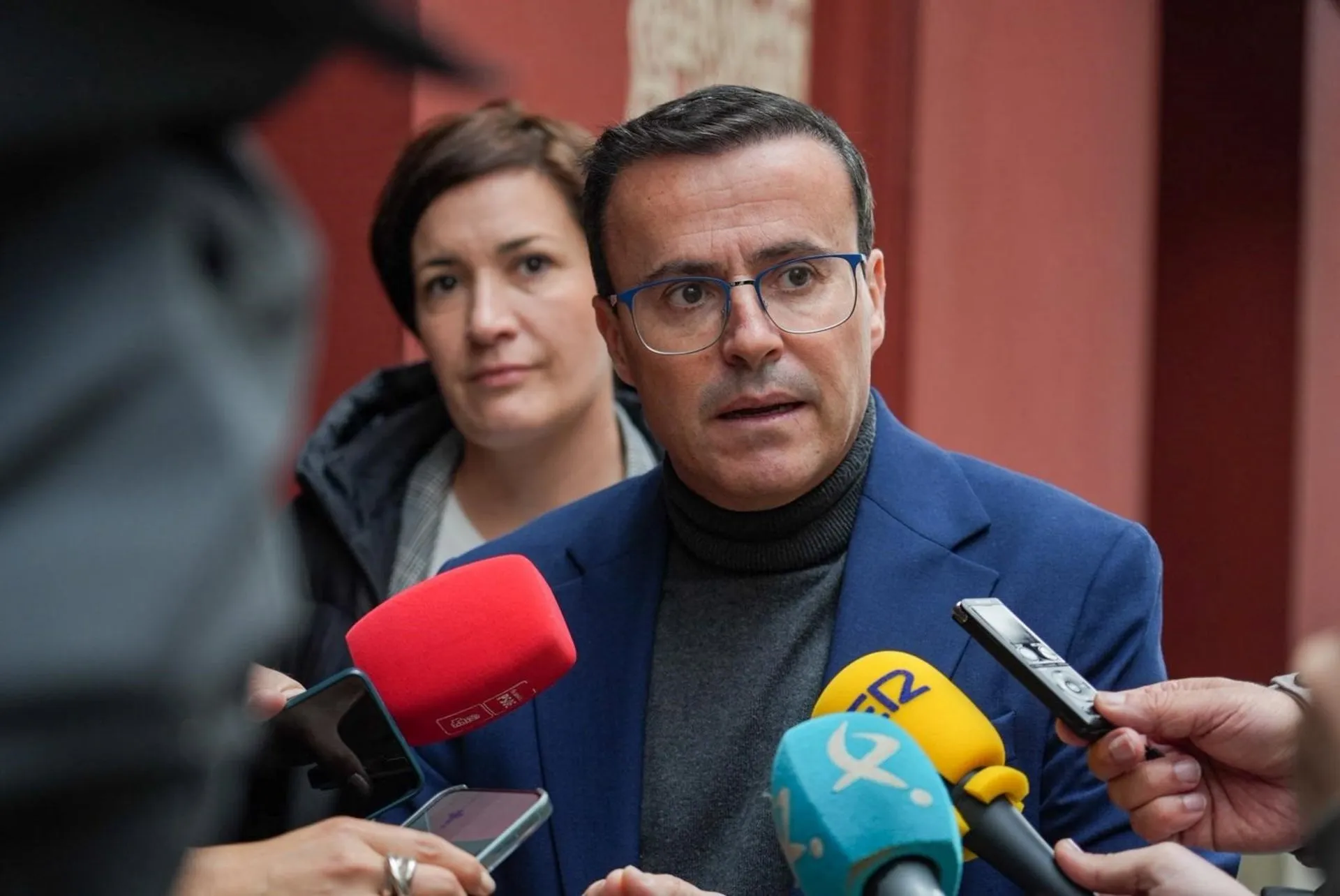 Miguel Ángel Gallardo, candidato del PSOE a la Presidencia de la Junta de Extremadura. LP