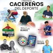 Jesús Luis Blanco Morales, ha recibido el Premio Cacereño del Deporte en la primera edición. / LP Jesús Luis Blanco Morales, ha recibido el Premio Cacereño del Deporte en la primera edición. / LP