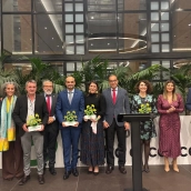 Tradicional Noche Solidaria celebrada este viernes en el Hotel Barceló Cáceres V Centenario en su octava edición. / LP