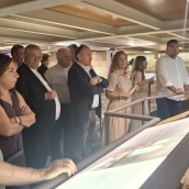 La cripta de Santa Eulalia de la Basílica de Santa Eulalia, en Mérida, ha reabierto al público después de unas obras de adecuación integral . / LP