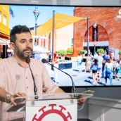 El delegado de Turismo, Felipe González, considera que las cifras reflejan la consolidación de Mérida como destino turístico y cultural y avalan la estrategia desarrollada por el Ayuntamiento. / LP