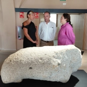 La presentación contó con la participación del consejero de Cultura, Laureano León; la directora general de Patrimonio, Adela Márquez; y la directora del Museo de Cáceres, Raquel Preciados. / LP La presentación contó con la participación del consejero de Cultura, Laureano León; la directora general de Patrimonio, Adela Márquez; y la directora del Museo de Cáceres, Raquel Preciados. / LP