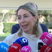 La presidenta de la Junta de Extremadura, María Guardiola. / LP La presidenta de la Junta de Extremadura, María Guardiola. / LP