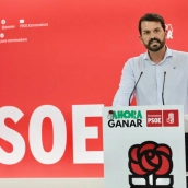 El secretario general del PSOE de Extremadura, Álvaro Sánchez Cotrina. / LP El secretario general del PSOE de Extremadura, Álvaro Sánchez Cotrina. / LP