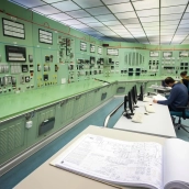Interior de la central nuclear de Almaraz. / LP Interior de la central nuclear de Almaraz. / LP