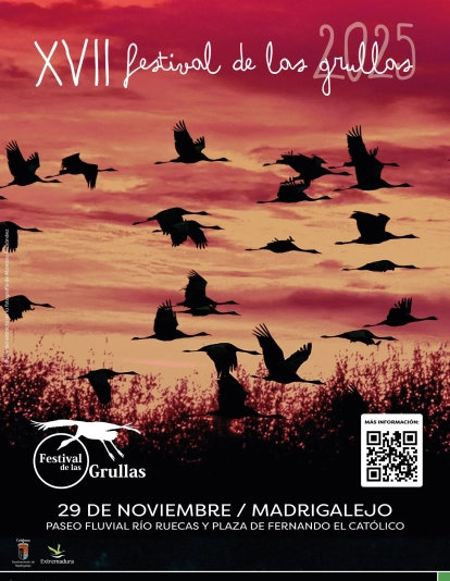 El popular Festival de las Grullas inaugura una nueva etapa trasladándose a Madrigalejo. / LP