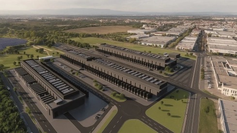 La compañía de infraestructura crítica Nostrum Group desarrolla el centro de datos en Badajoz, Nostrum Evergreen. / Cedida