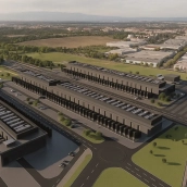 La compañía de infraestructura crítica Nostrum Group desarrolla el centro de datos en Badajoz, Nostrum Evergreen. / Cedida