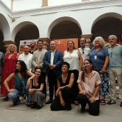 El montaje podrá verse en el Teatro Romano de Mérida entre el 19 y el 23 de agosto. / LP El montaje podrá verse en el Teatro Romano de Mérida entre el 19 y el 23 de agosto. / LP