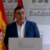 El portavoz del grupo municipal Vox en el Ayuntamiento de Badajoz, Marcelo Amarilla. / LP El portavoz del grupo municipal Vox en el Ayuntamiento de Badajoz, Marcelo Amarilla. / LP