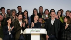 Presentación de las listas del PP para el 21D este lunes. / LP