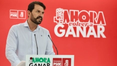 El secretario general del PSOE de Extremadura, Álvaro Sánchez Cotrina. / LP 