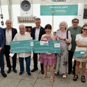 Los premios, dotados con 650 euros para cada categoría, se entregaron en la Plaza de los Bandos. / LP Los premios, dotados con 650 euros para cada categoría, se entregaron en la Plaza de los Bandos. / LP