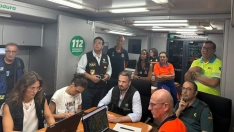 El Cecopi del Plan Infocaex estudia preventivamente una posible evacuación de Nuñomoral. / LP
