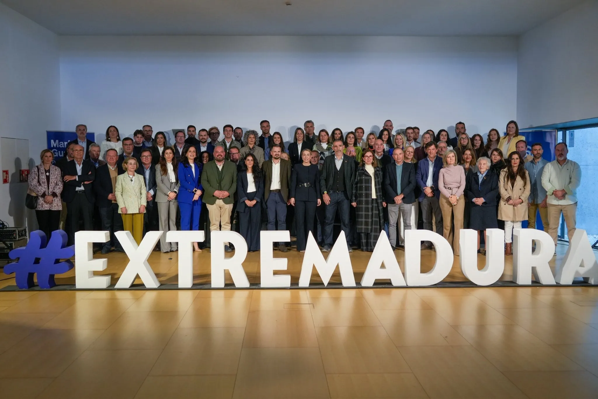 Candidatos del PP a la Asamblea de Extremadura. / LP Candidatos del PP a la Asamblea de Extremadura. / LP