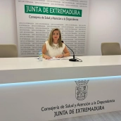 La coordinadora técnica de Programas Asistenciales y Recursos de Apoyo a la Promoción de la Autonomía, Olivia Díez. / LP La coordinadora técnica de Programas Asistenciales y Recursos de Apoyo a la Promoción de la Autonomía, Olivia Díez. / LP
