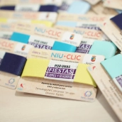 El Instituto de la Mujer de Extremadura (IMEX) distribuirá en distintos puntos de Don Benito 2.000 pulseras Niu Clic. / LP El Instituto de la Mujer de Extremadura (IMEX) distribuirá en distintos puntos de Don Benito 2.000 pulseras Niu Clic. / LP